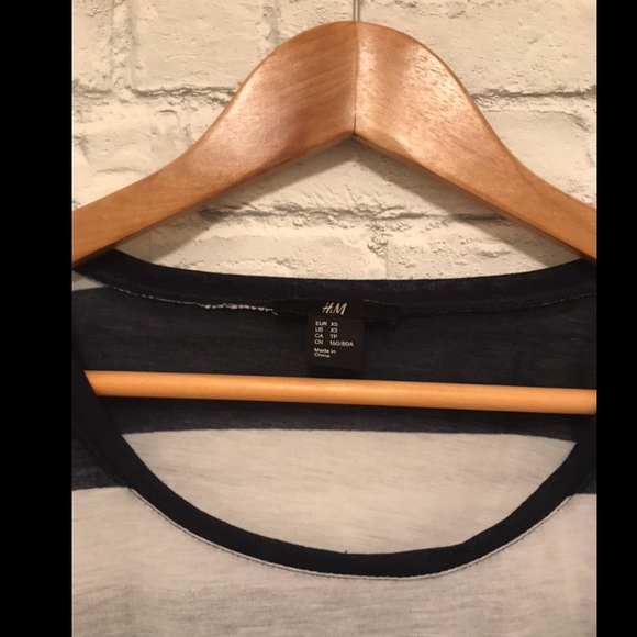 Striped Cropped Boxy Tee - Picture 3 of 5